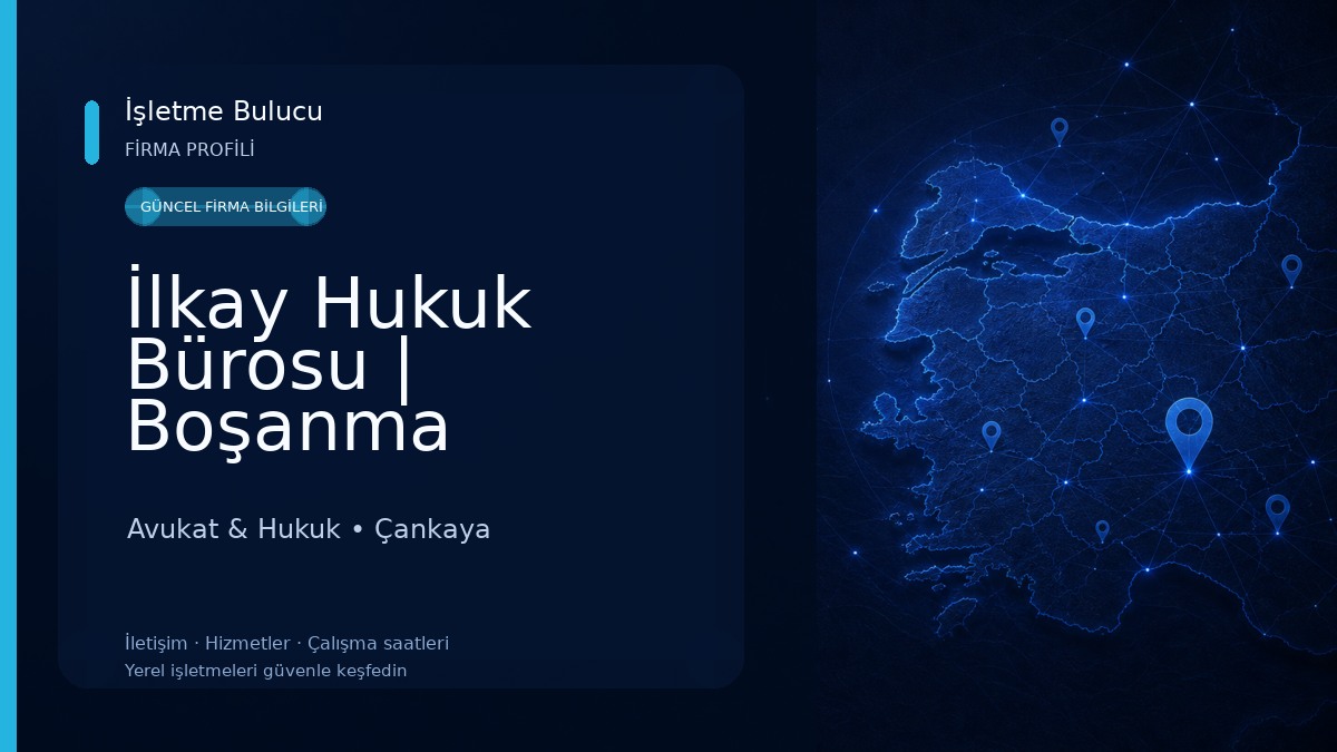 İlkay Hukuk Bürosu | Boşanma Avukatı | Miras Avukatı | Tazminat Avukatları Ankara