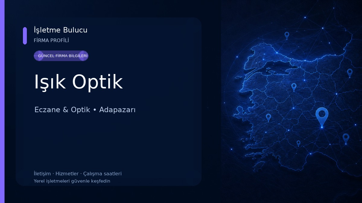 Işık Optik