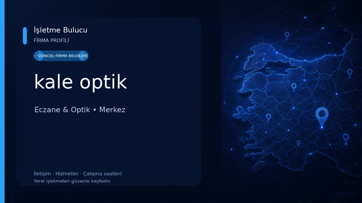 kale optik