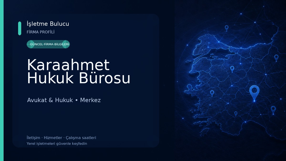 Karaahmet Hukuk Bürosu