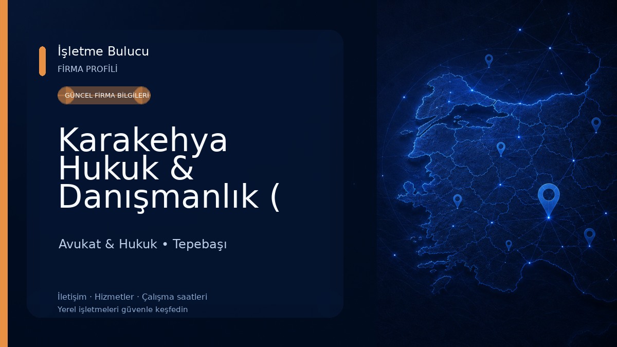 Karakehya Hukuk & Danışmanlık ( Avukat Profesör Doktor Hakan Karakehya - Avukat Ebru Özkan Seven - Avukat İsmail Ozan Alim )