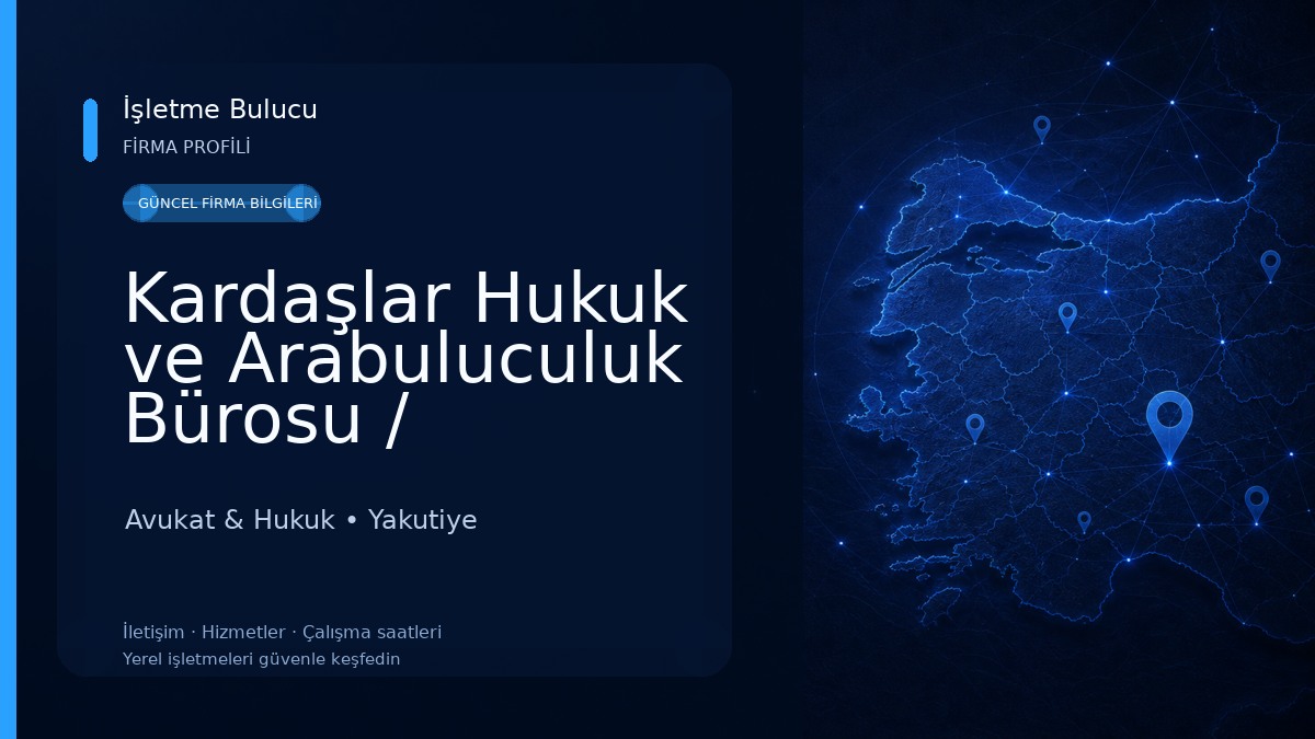 Kardaşlar Hukuk ve Arabuluculuk Bürosu / Erzurum Avukat / Arabulucu Avukat M. Oğuzhan KARDAŞLAR