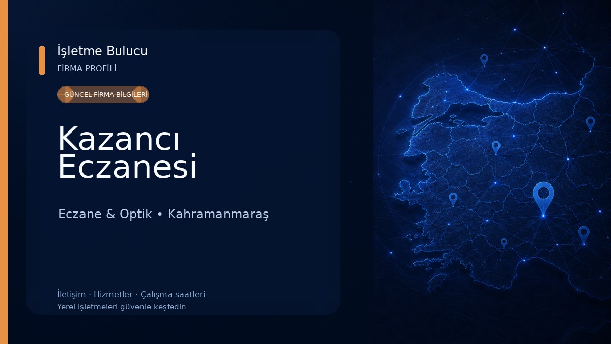 Kazancı Eczanesi