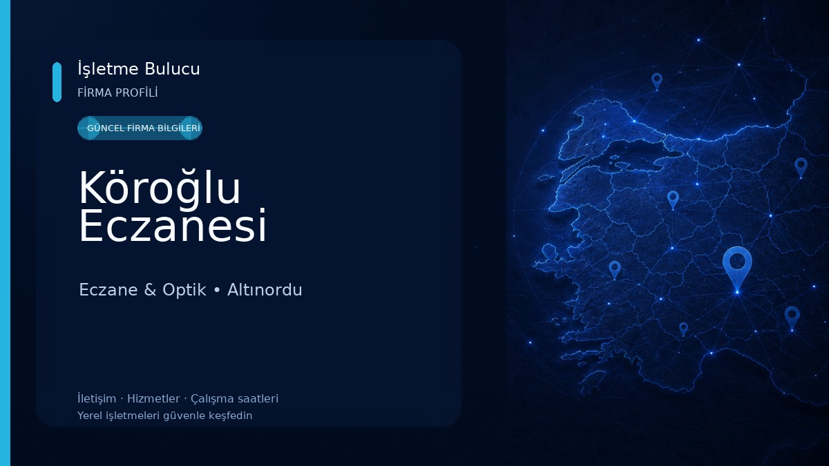 Köroğlu Eczanesi