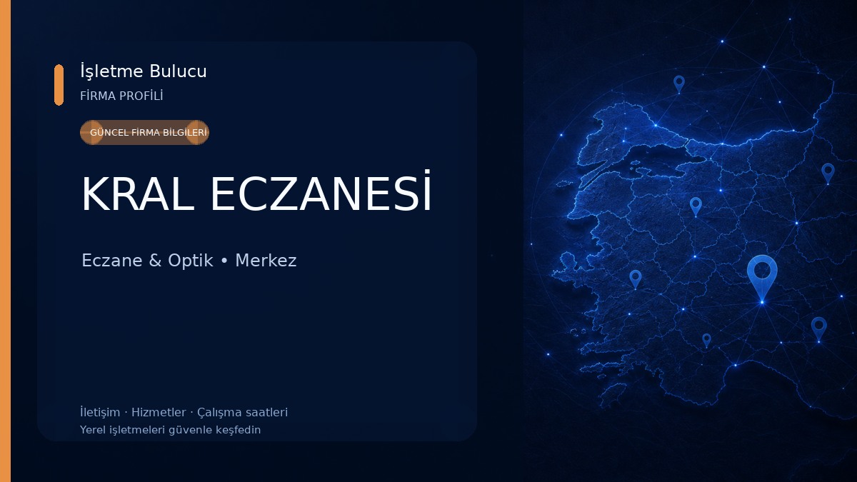 KRAL ECZANESİ
