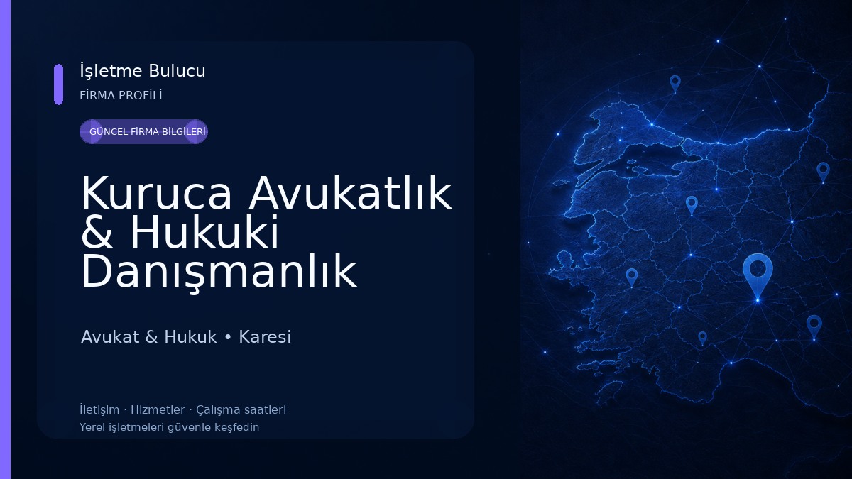 Kuruca Avukatlık & Hukuki Danışmanlık