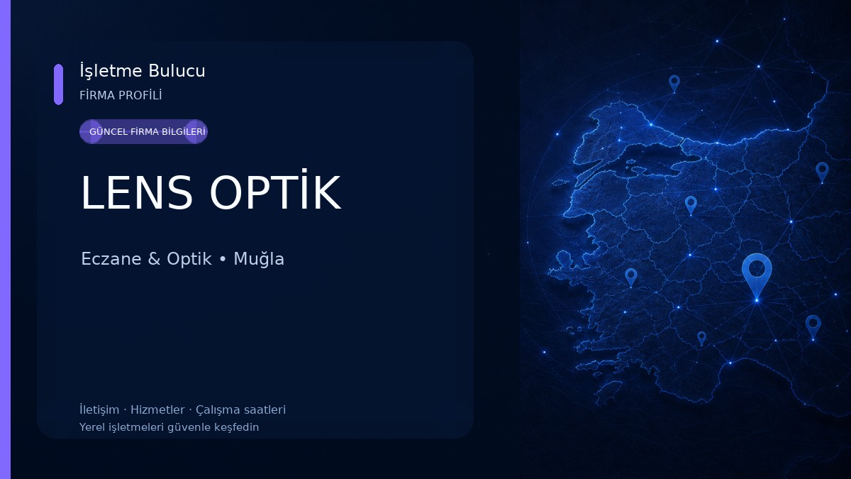 LENS OPTİK