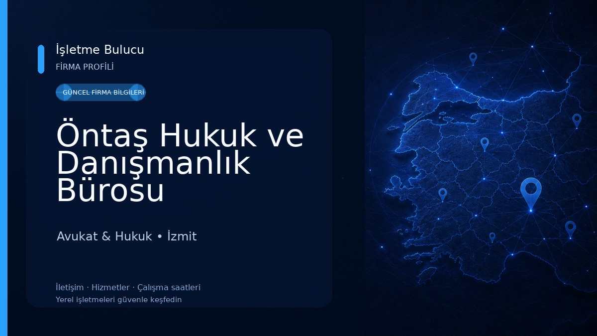 Öntaş Hukuk ve Danışmanlık Bürosu