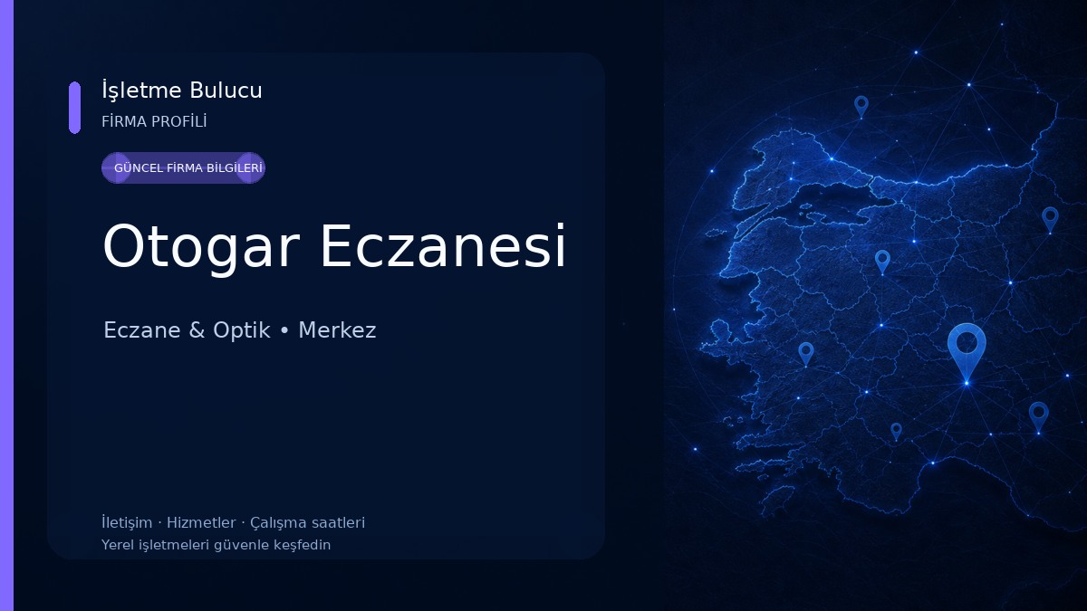 Otogar Eczanesi