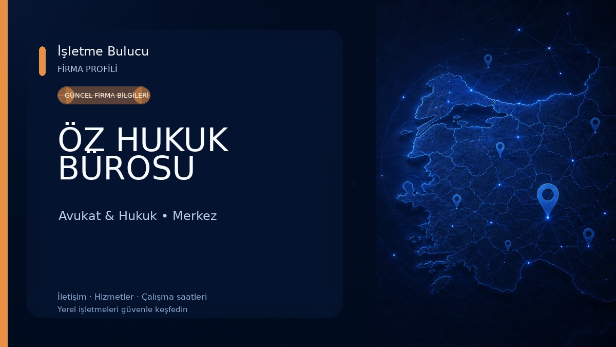 ÖZ HUKUK BÜROSU