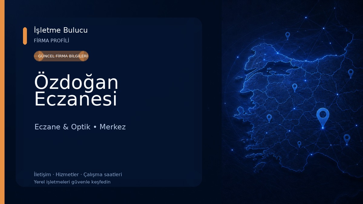 Özdoğan Eczanesi