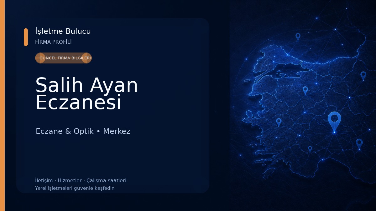 Salih Ayan Eczanesi