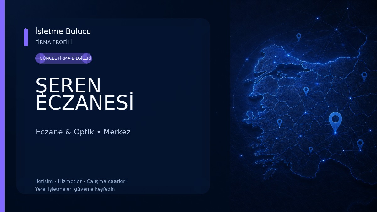 ŞEREN ECZANESİ