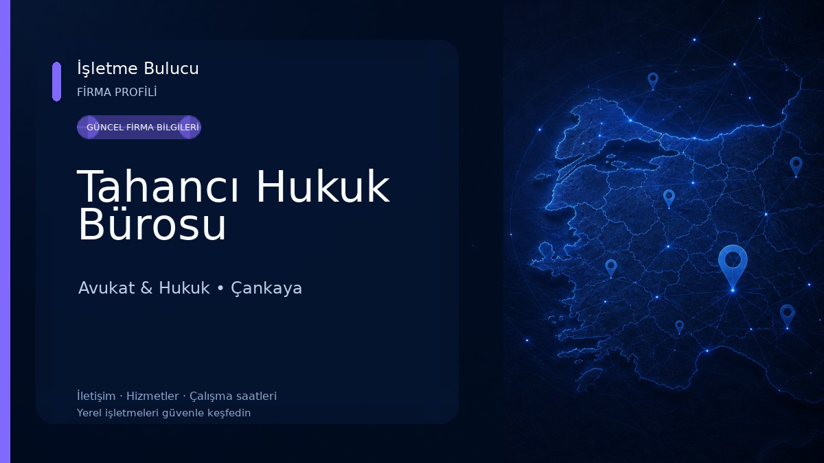 Tahancı Hukuk Bürosu