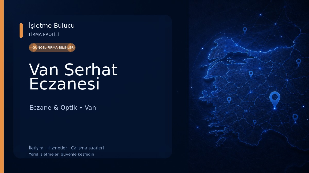 Van Serhat Eczanesi