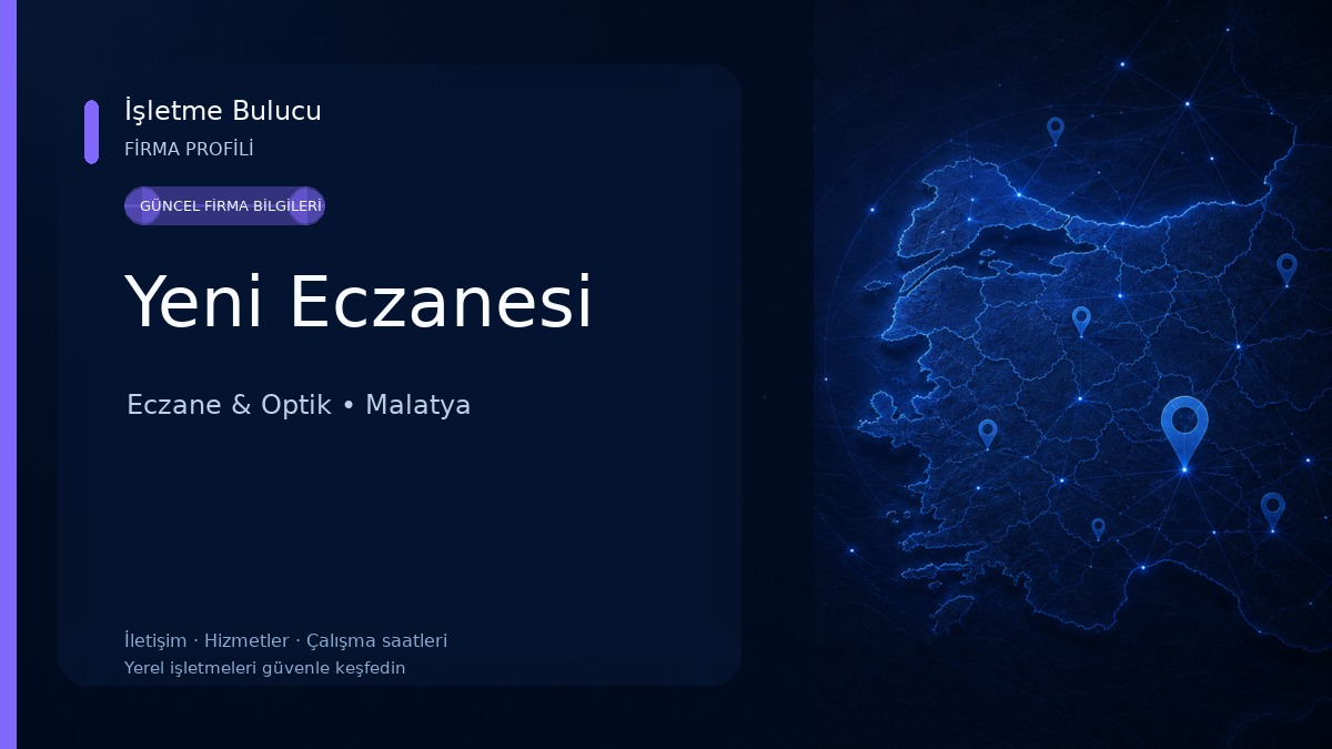 Yeni Eczanesi