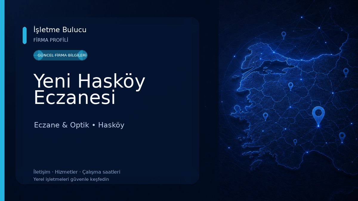 Yeni Hasköy Eczanesi