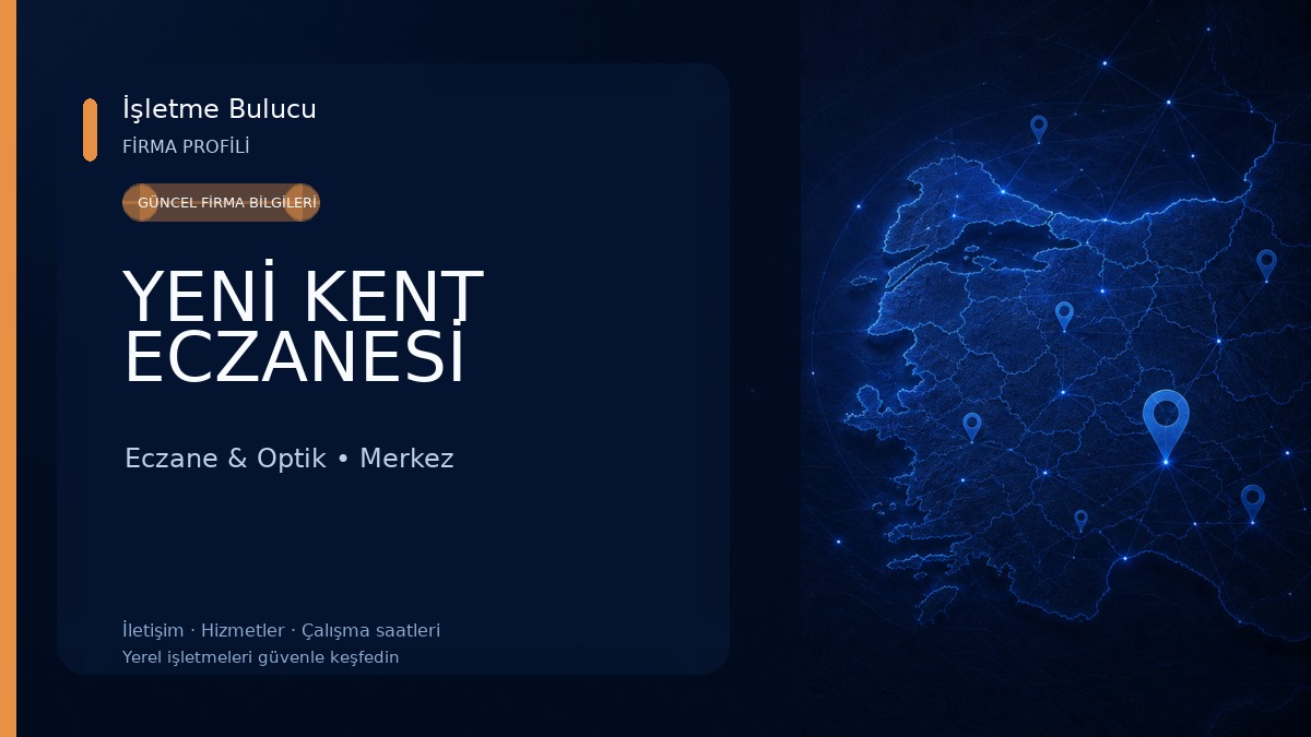 YENİ KENT ECZANESİ