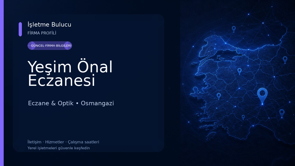 Yeşim Önal Eczanesi