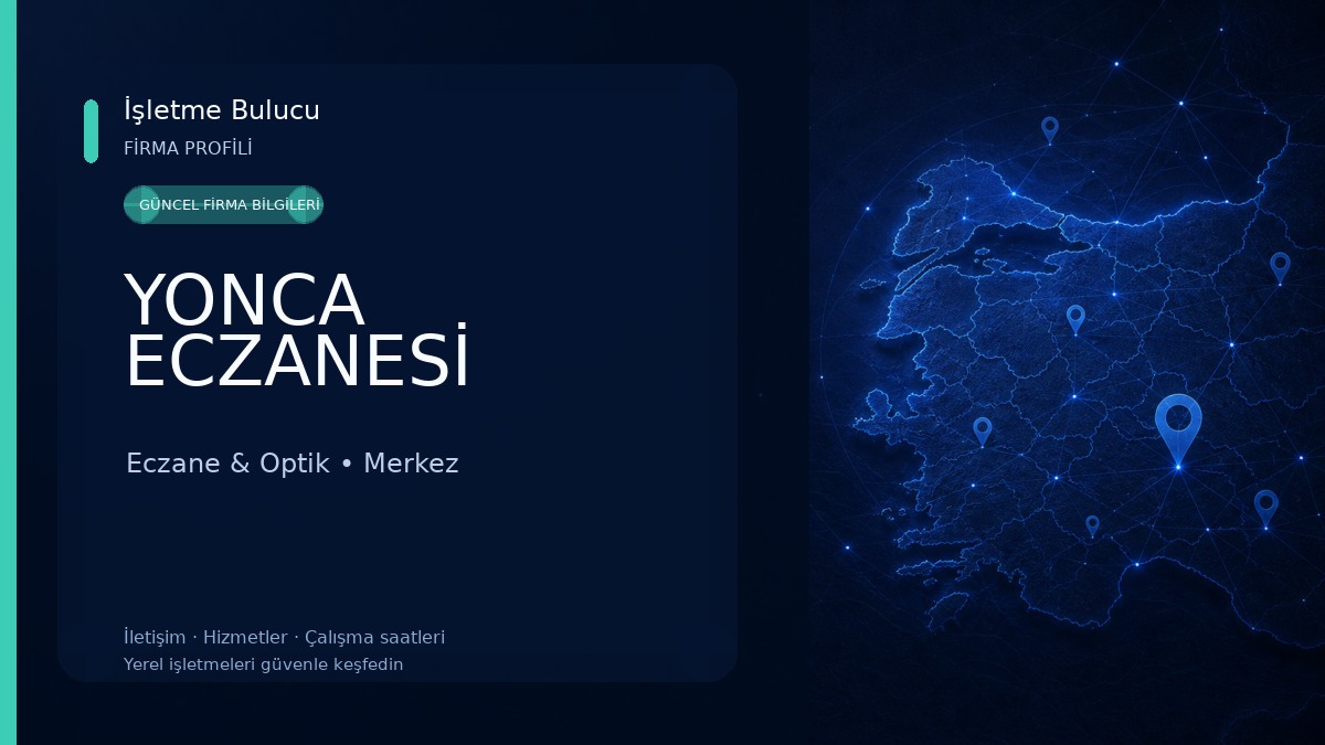 YONCA ECZANESİ