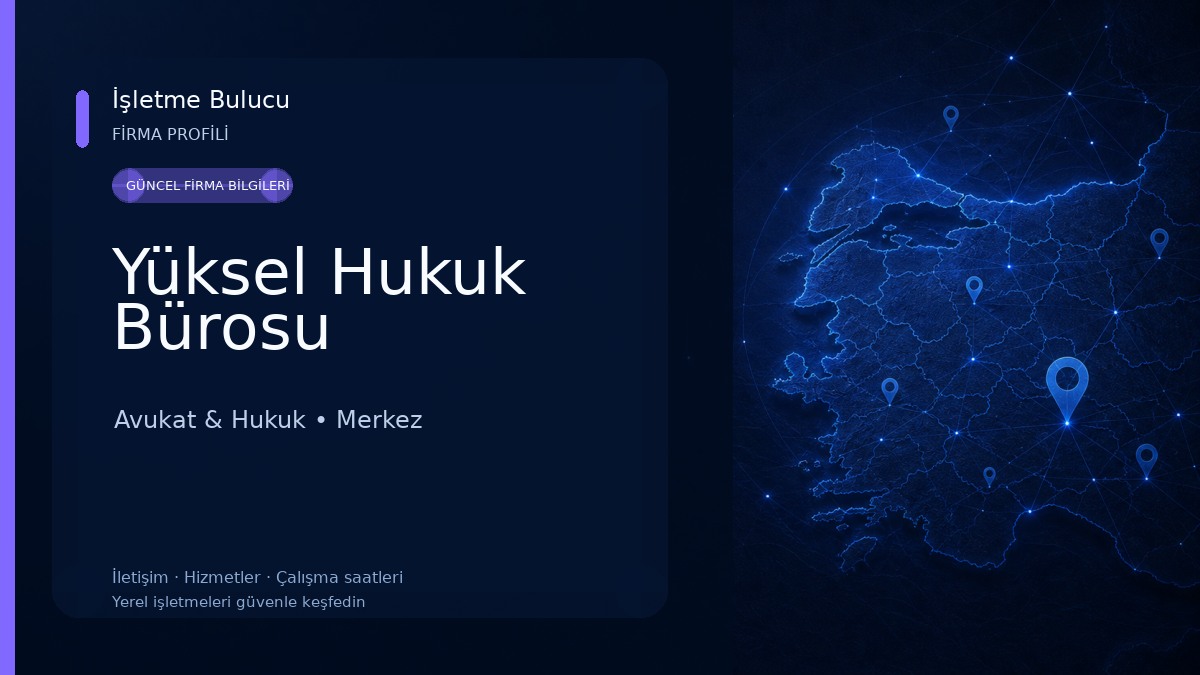 Yüksel Hukuk Bürosu